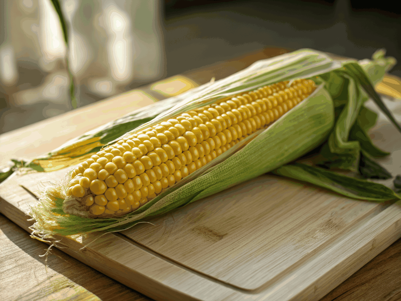 Street Corn Elote - Before
